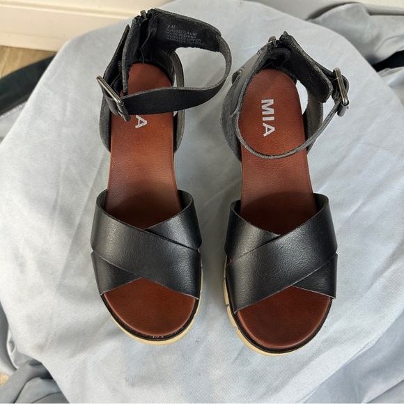 MIA Wedge Sandals size 7 - Picture 4 of 8